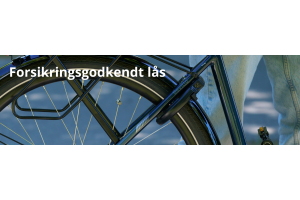 Forsikringsgodkendt cykellås: sådan vælger du