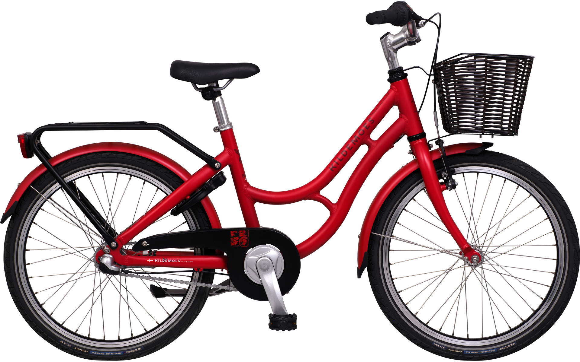 TILBUD | Kildemoes Bikerz Retro 20" Børnecykel Rød 33 - DKK 3.999 - Spar 24%