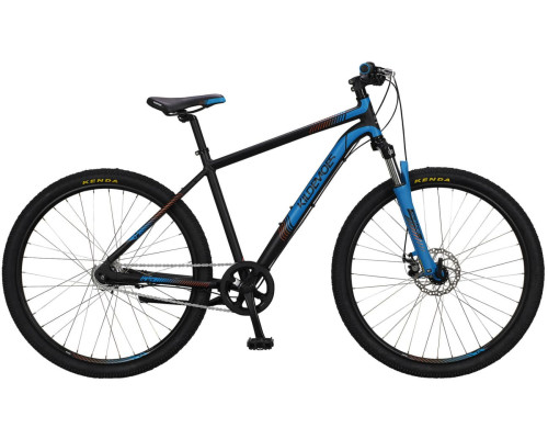 intruder 27,5 mtb sortblå