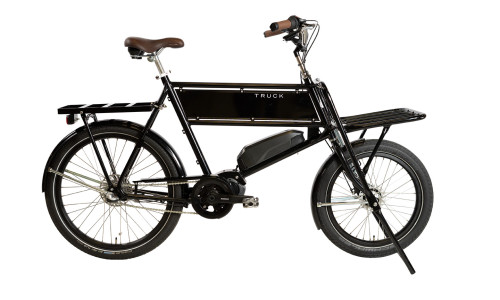 Monark Truck "Short-John" budcykel med elcykelmotor sort