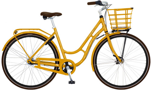 Kildemoes Nyhavn damecykel gul