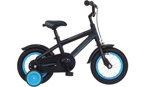 bikerz 12 børnecykel blåsort