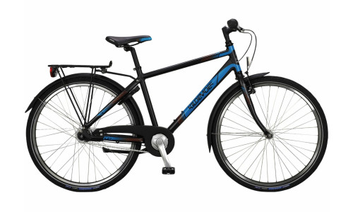 bikerz 26 sortblå børnecykel