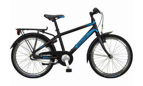 bikerz sortblå 20 tommer børnecykel