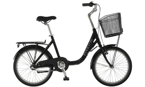 city combi cykel sort