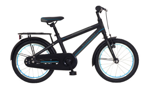 Kildemoes Bikerz 18" børnecykel sort / blå