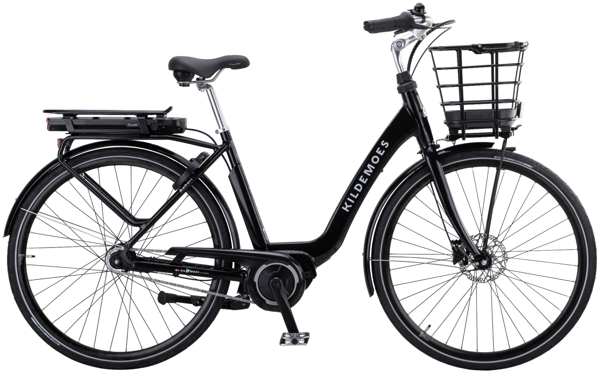 TILBUD | Kildemoes Anholt Dame Elcykel Sort 55 - DKK 13.999 - Spar 33%