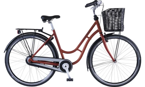 Kildemoes Neksø damecykel orange