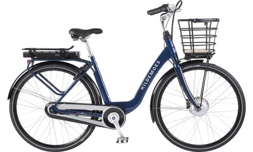 Kildemoes L&aelig;s&oslash; Egoing dame elcykel bl&aring;